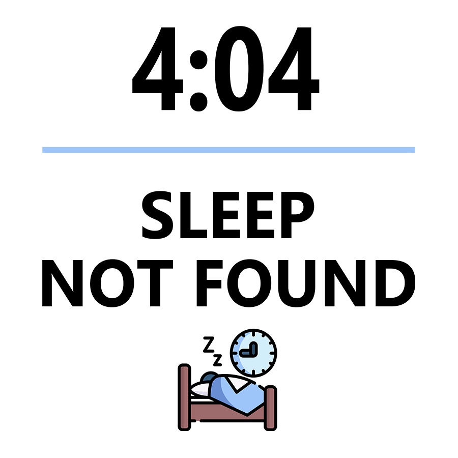 Áo thun nam Lập trình viên - 404 - Sleep Not Found
