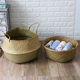 Giỏ cói đan tay – Belly Basket