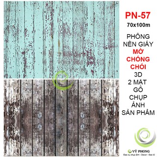 PHÔNG NỀN GIẤY 70x100cm ẢNH MỜ 3D (NEW) CHỐNG CHÓI  2 MẶT GỖ CHỤP HÌNH TRANG TRÍ ĐẠO CỤ CHỤP ẢNH SẢN PHẨM PN-57