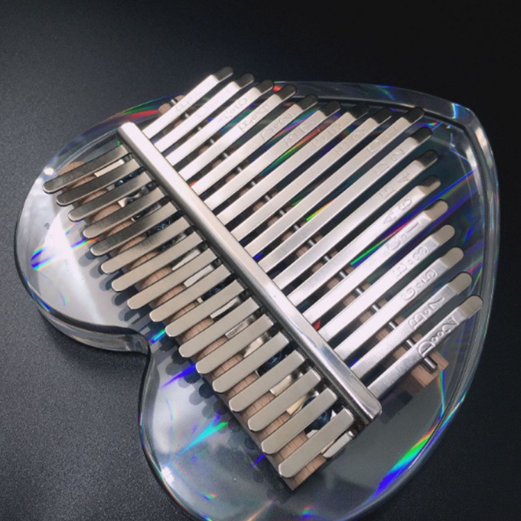 Đàn Kalimba Cầu Vồng Rainbow Crystal Chính Hãng - Tặng Kèm Phụ Kiện