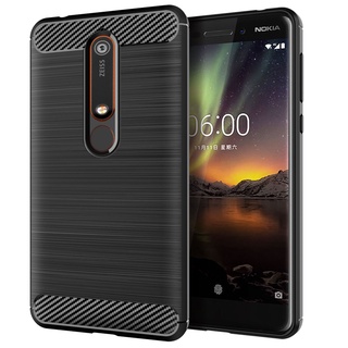 Ốp Lưng Sợi Carbon Cho Nokia 6.1