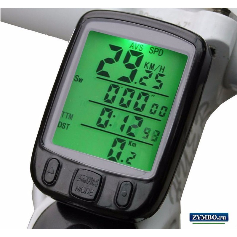 Đồng hồ tốc độ xe đạp có dây Sunding 563A – – top1shop