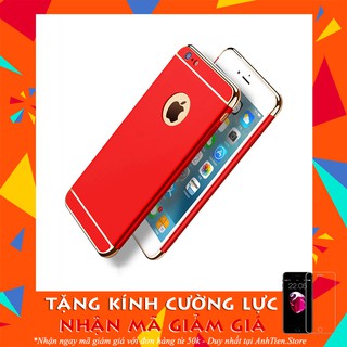 Ốp lưng Iphone 6/6s/6plus/6splus cao cấp + Tặng kính cường lực Glass Pro+