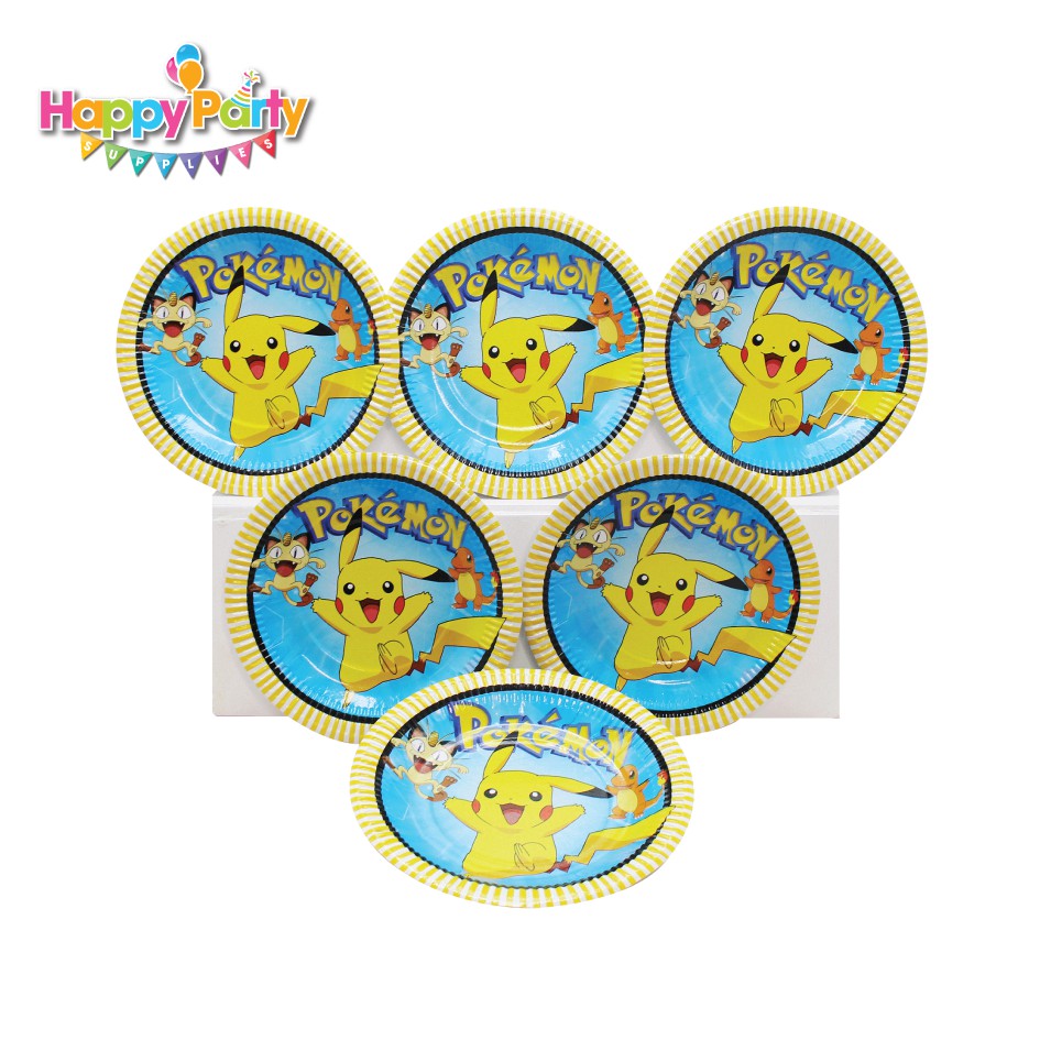 Đĩa giấy sinh nhật set 6 cái
