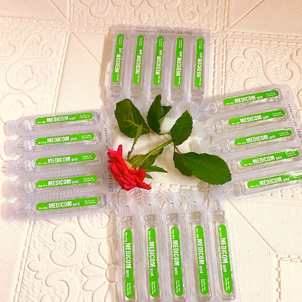 [ Chính hãng ] Mua 1 hộp tặng 1 hộp, Men sống Medicom GOLD, men sống tươi, hộp lớn 10ml x 20 ống, cho trẻ táo bón | BigBuy360 - bigbuy360.vn