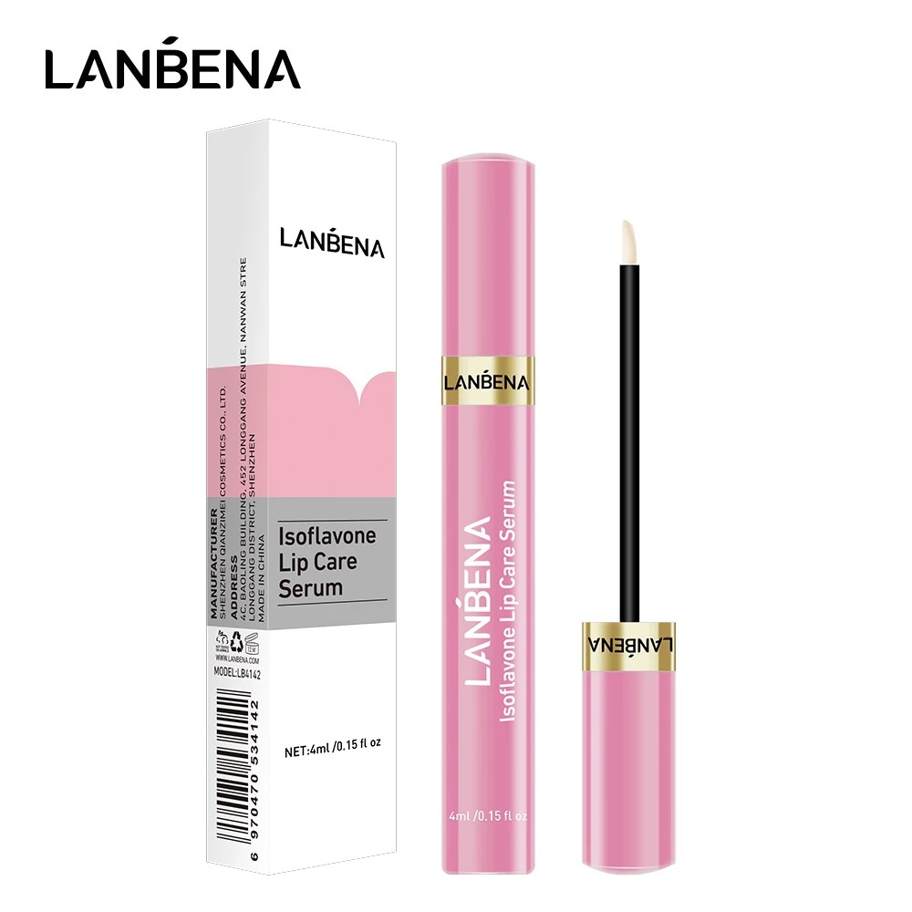 Serum dưỡng môi LANBENA tăng độ đàn hồi cho đôi môi căng mọng làm mờ nếp nhăn môi dưỡng ẩm