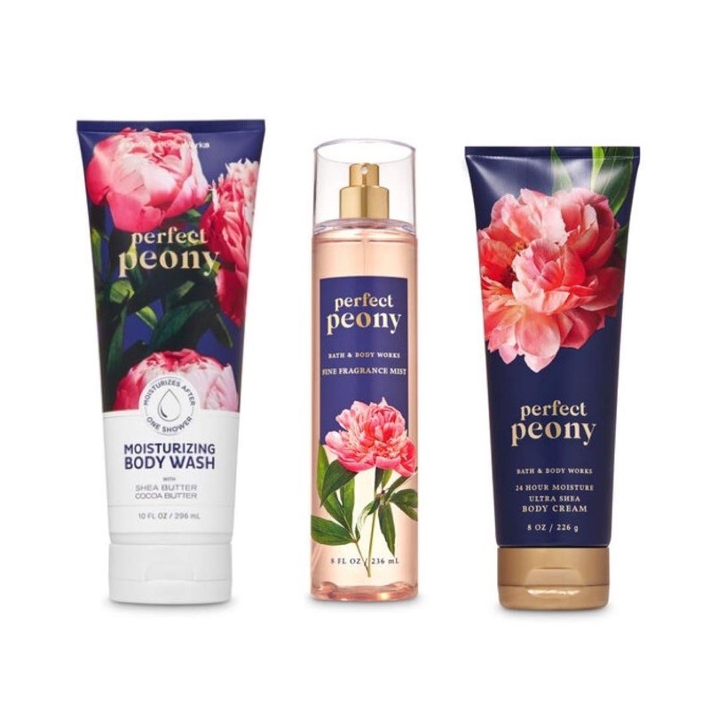 (MÙI MỚI) Xịt thơm toàn thân Bath &amp; Body Works mùi Perfect Peony