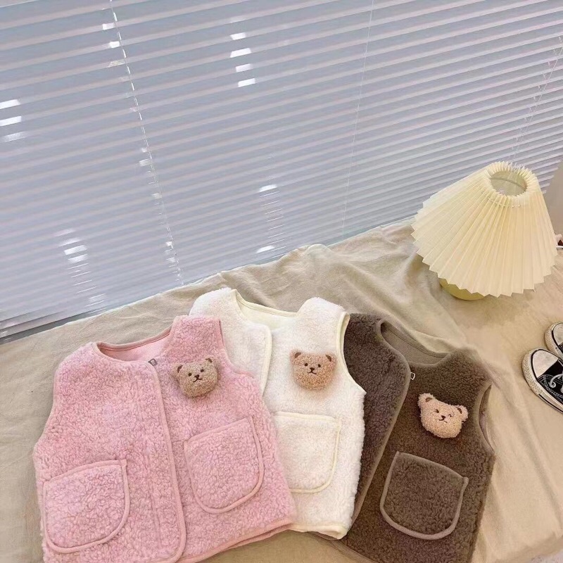 Gile lông cho bé từ 11-25kg, màu nâu ko có gấu sau lưng