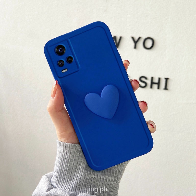 Ốp lưng VIVO Y21 Y21S Y33S V20 Pro Ốp lưng điện thoại silicon 3D tình yêu Hàn Quốc