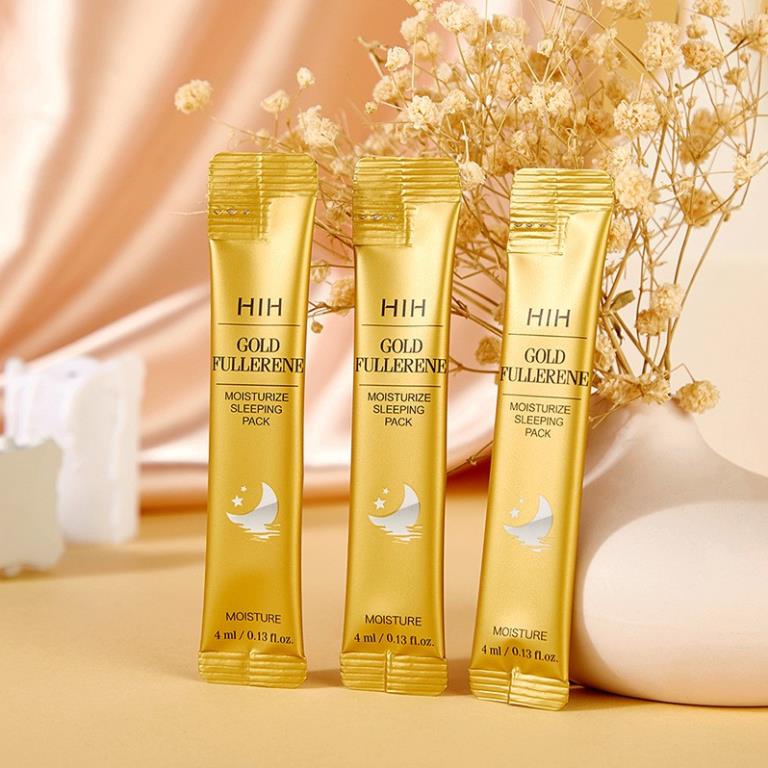 Mặt nạ ngủ tinh chất vàng Gold Fullerene HIH dưỡng ẩm làm trắng mịn da - Glow VN | BigBuy360 - bigbuy360.vn