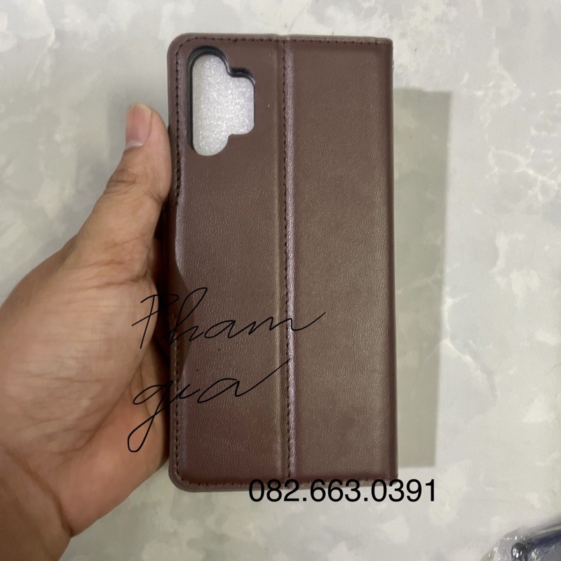 Bao da Samsung Galaxy A32 4G  (SM-A325F/DS) A32 5G  có ngăn đựng thẻ siêu tiện lợi, chất da sang trọng