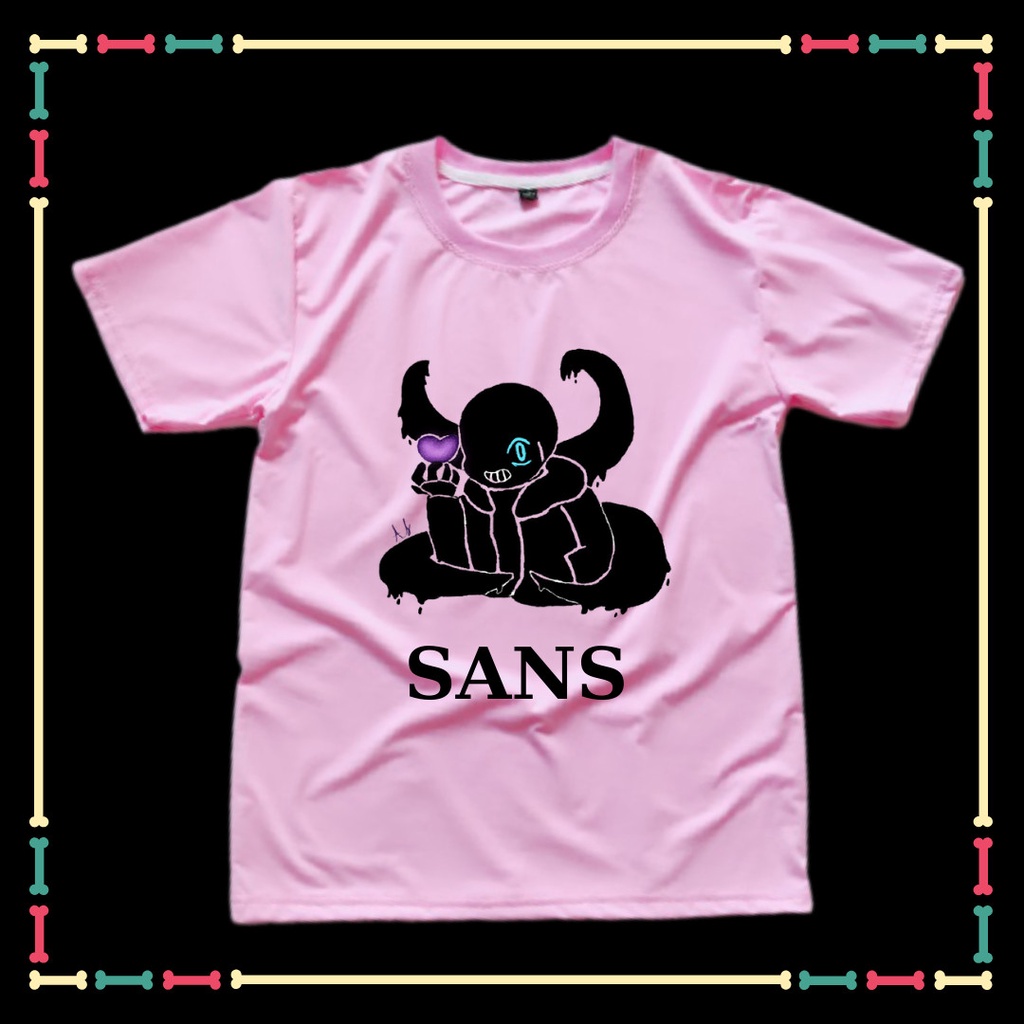 Áo Nightmare Sans siêu kute cho trẻ em Tặng 1 nón khi mua 2 áo Sans Undertale