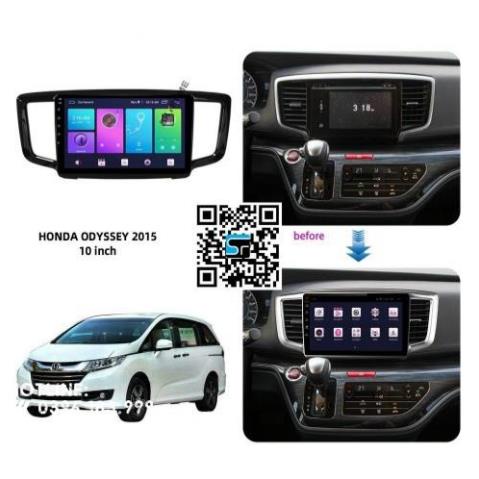 MẶT DƯỠNG LẮP MÀN HÌNH 10 INCH CHO XE HONDA ODYSSEY 2013-2017 KÈM JACK NGUỒN CANBUS CHUẨN NHÀ MÁY