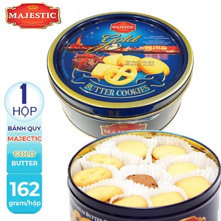 Hộp 162gr Bánh Quy Bơ Socola Cookies Majestic Gold Richy (Date: 12/2021)