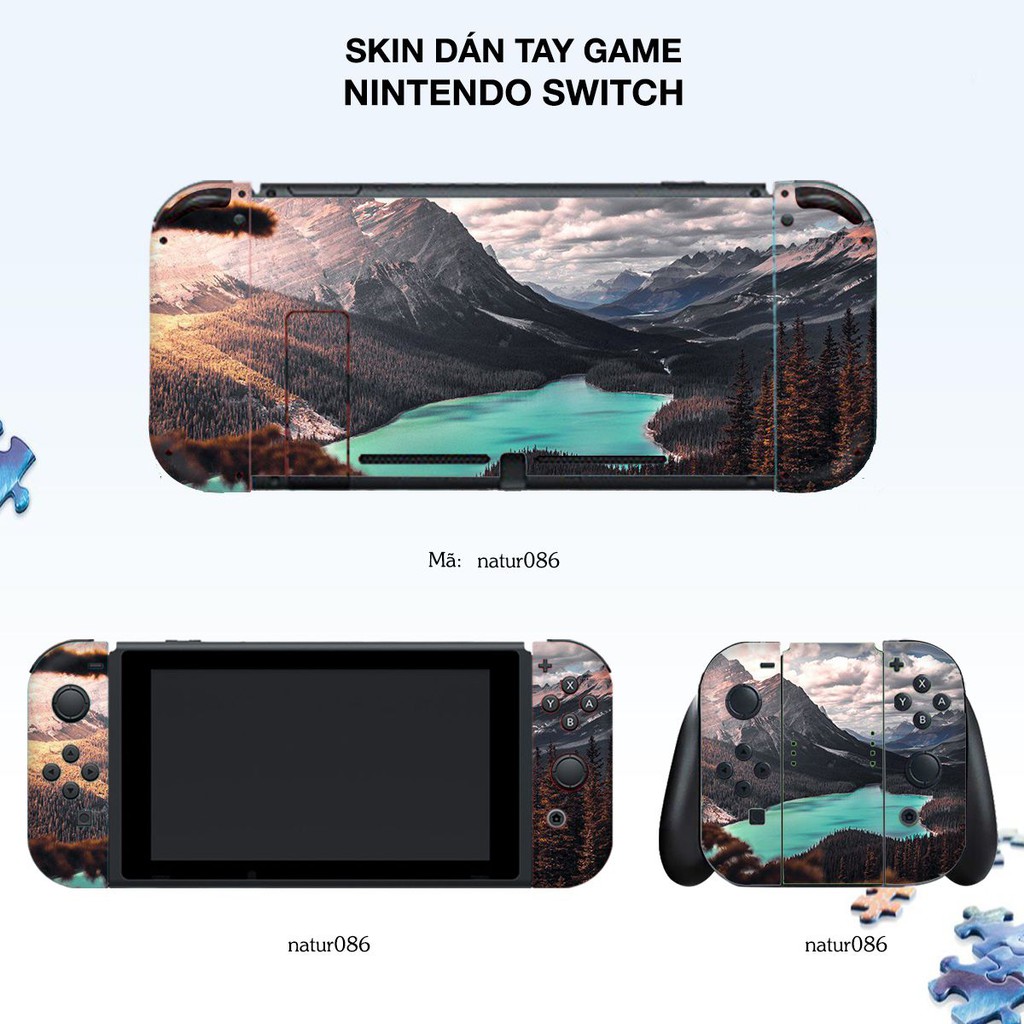 Skin dán máy Nintendo Switch in hình thiên nhiên Siêu Đẹp [ Nhiều Hình ]