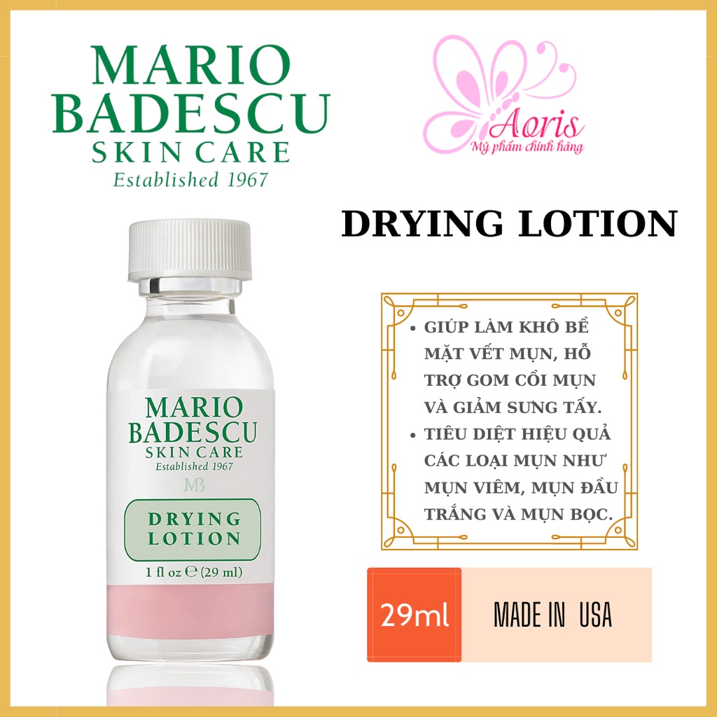 Bộ cải thiện và phục hồi da Mario Badescu The Icons 2 trong 1