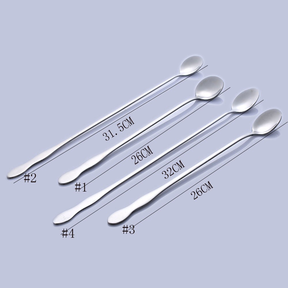 CONOPERY Muỗng khuấy inox cán dài chuyên dụng cho quán rượu