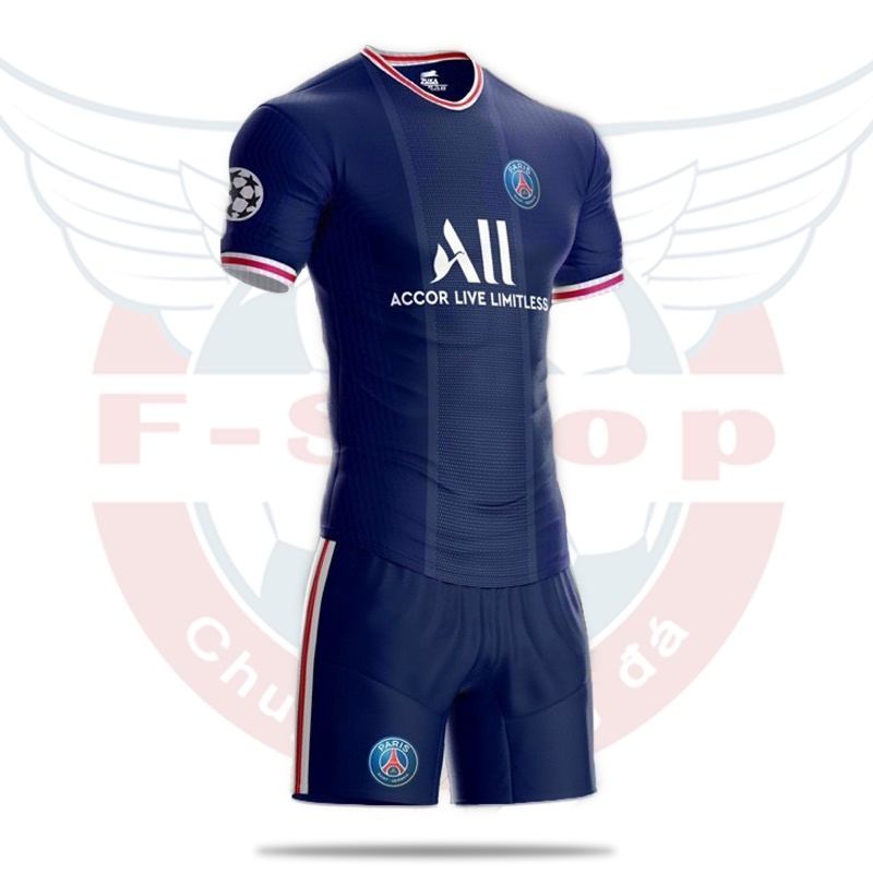 [Mẫu mới] Bộ quần áo bóng đá câu lạc bộ Paris Saint Germain 2023 - Áo bóng đá CLB giải vô địch Pháp - Bộ đồ bóng đá đẹp
