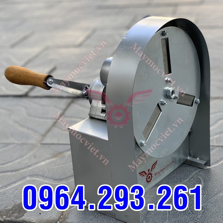 Máy thái lát gừng tươi quay tay THVM08