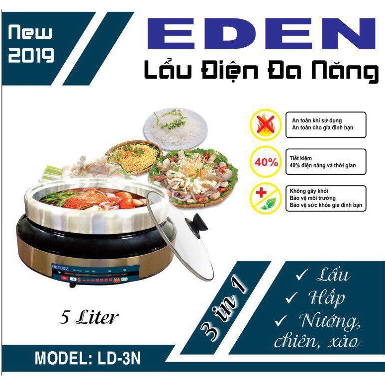 LẨU ĐIỆN ĐA NĂNG EDEN HÀNG CHÍNH HÃNG