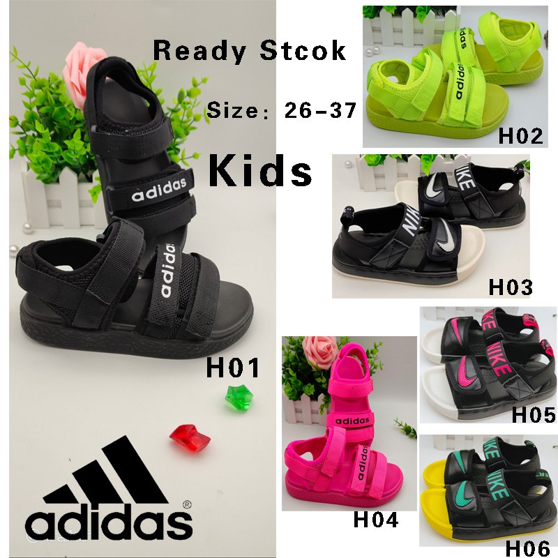 Sandal Thể Thao Mềm Mại Adidas 184 * Có Sẵn Cho Nam Và Nữ Đi Biển