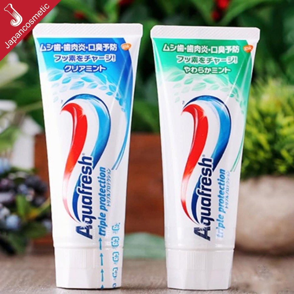 Kem đánh răng Aquafresh nội địa Nhật 160g