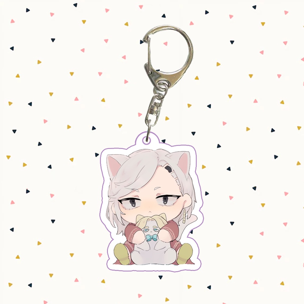Móc khóa TOKYO REVENGERS Kịch Trường Của Takemichi anime chibi mica trong acrylic xinh xắn keychain