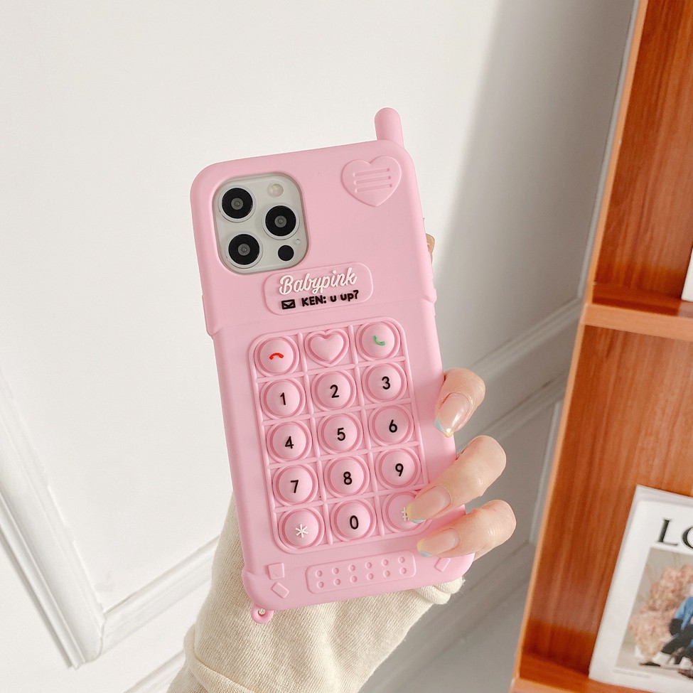Ôp Điện Thoại Silicon Dẻo Màu Hồng / Tím / Xanh Lá Thời Trang Cho Iphone 12 11 pro max xs max xr x 7 8 plus