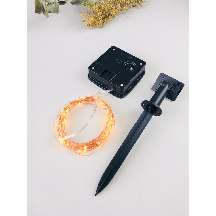 Đèn Led Trang Trí Đom Đóm Đèn Decor 22/32m 8 Chế Độ Sử Dụng Pin Năng Lượng Mặt Trời Chống Thấm Nước Haochi