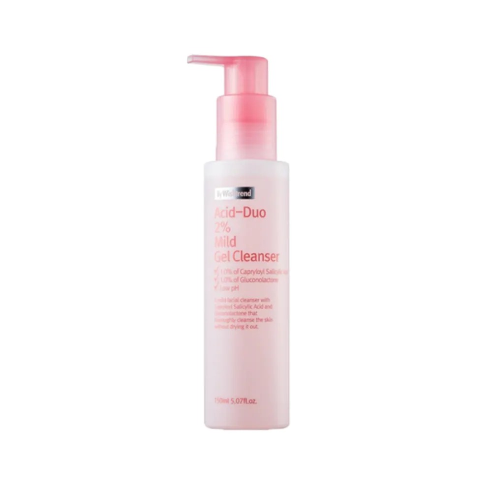 Sữa Rửa Mặt By Wishtrend Acid-Duo 2% Mild Gel Cleanser Làm Sạch Da Dành Cho Mọi Loại Da 150ml