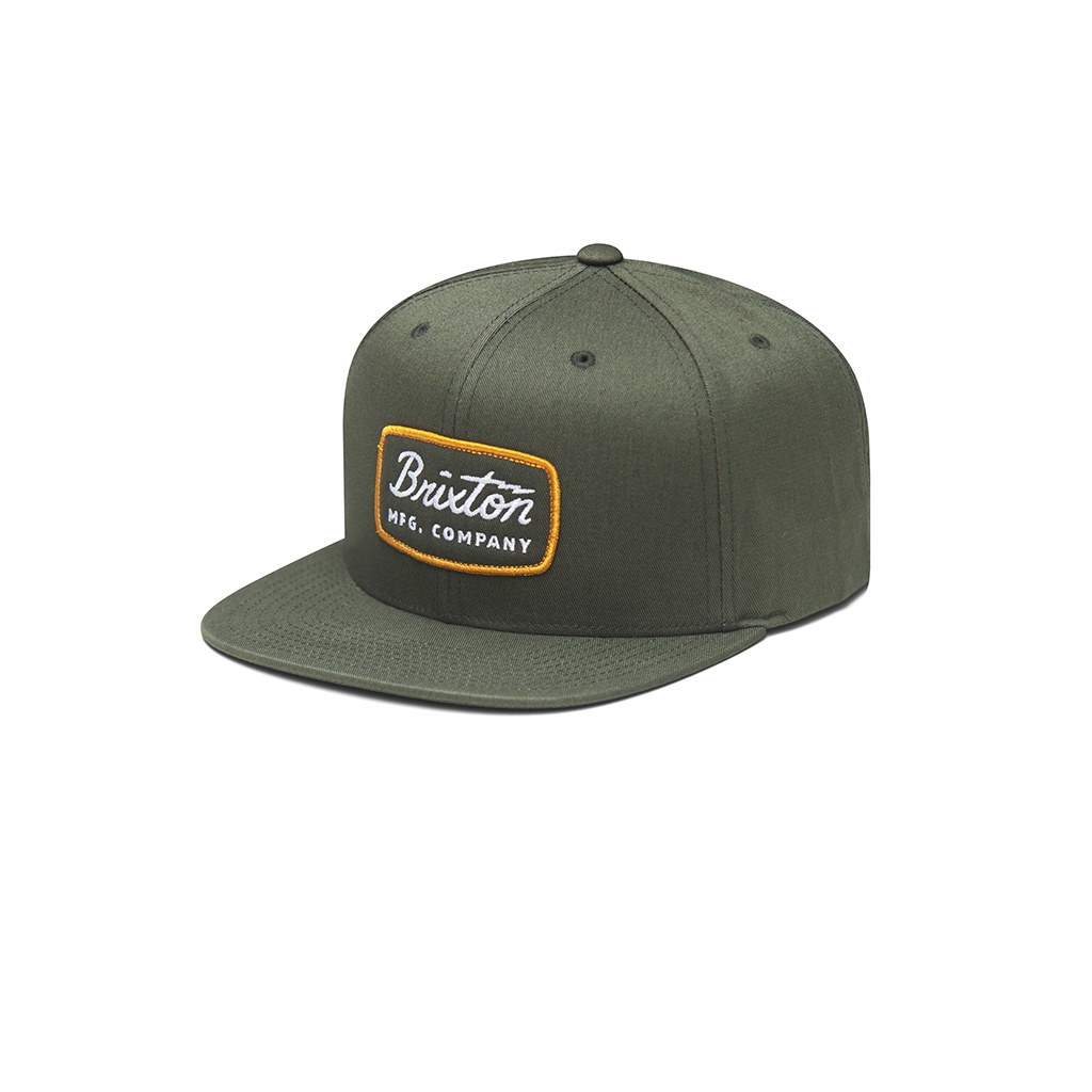 Nón Snapback Brixton xanh rêu