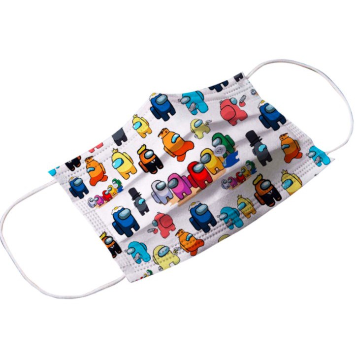 Bộ 10/50 Khẩu Trang Bef95 Thiết Kế Dùng Một Lần Cho Trẻ Em