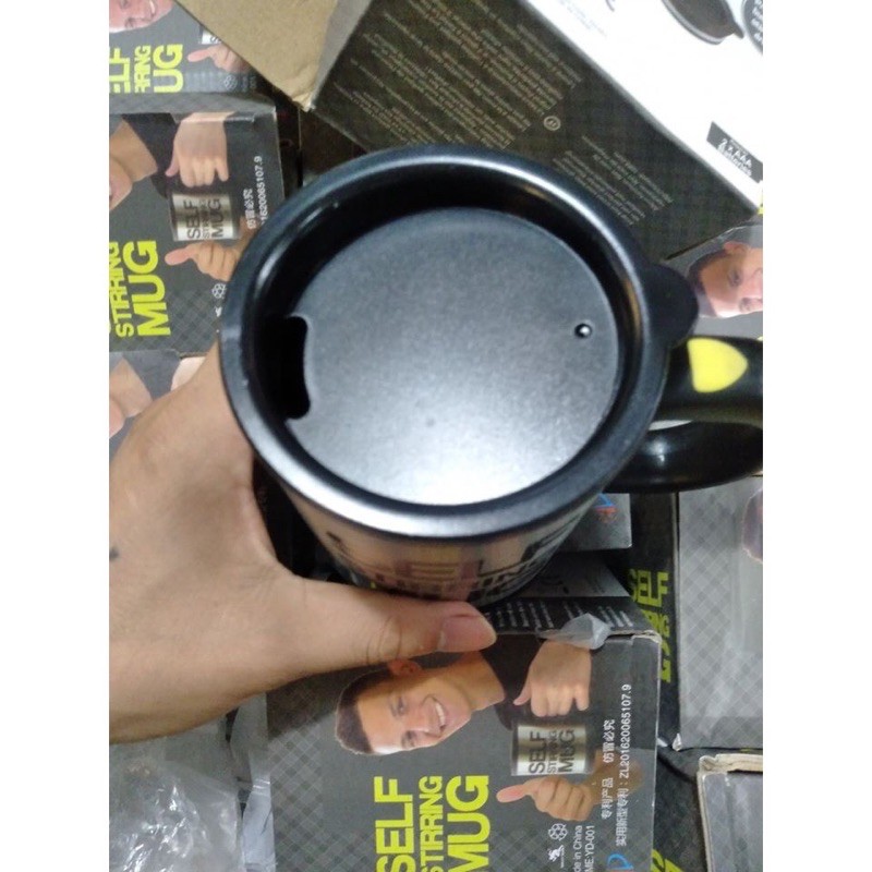 Cốc tự khuấy thông minh, cốc tự pha cafe self stirring mug