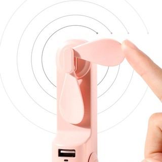Quạt mini tích điện cầm tay đa năng3 in 1 kèm đèn pin và sạc dự phòng Jisulife Hoạt động liên tục lên đến 24 giờ