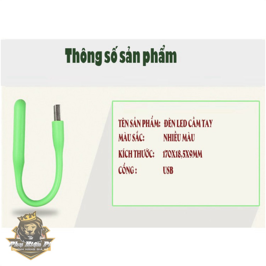 Đèn Led MINI Cổng Usb dẻo - Siêu sáng - Nhiều màu