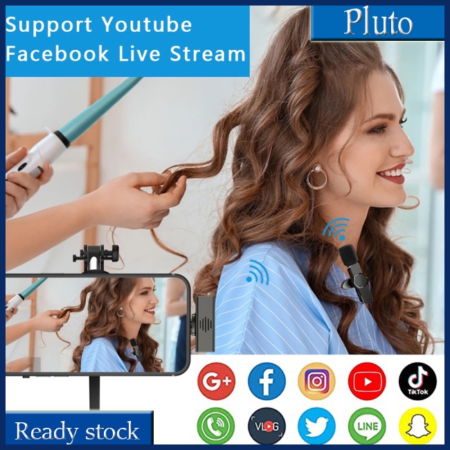Micro Kẹp Áo Không Dây Chuyên Nghiệp Tương Thích Với Iphone Android