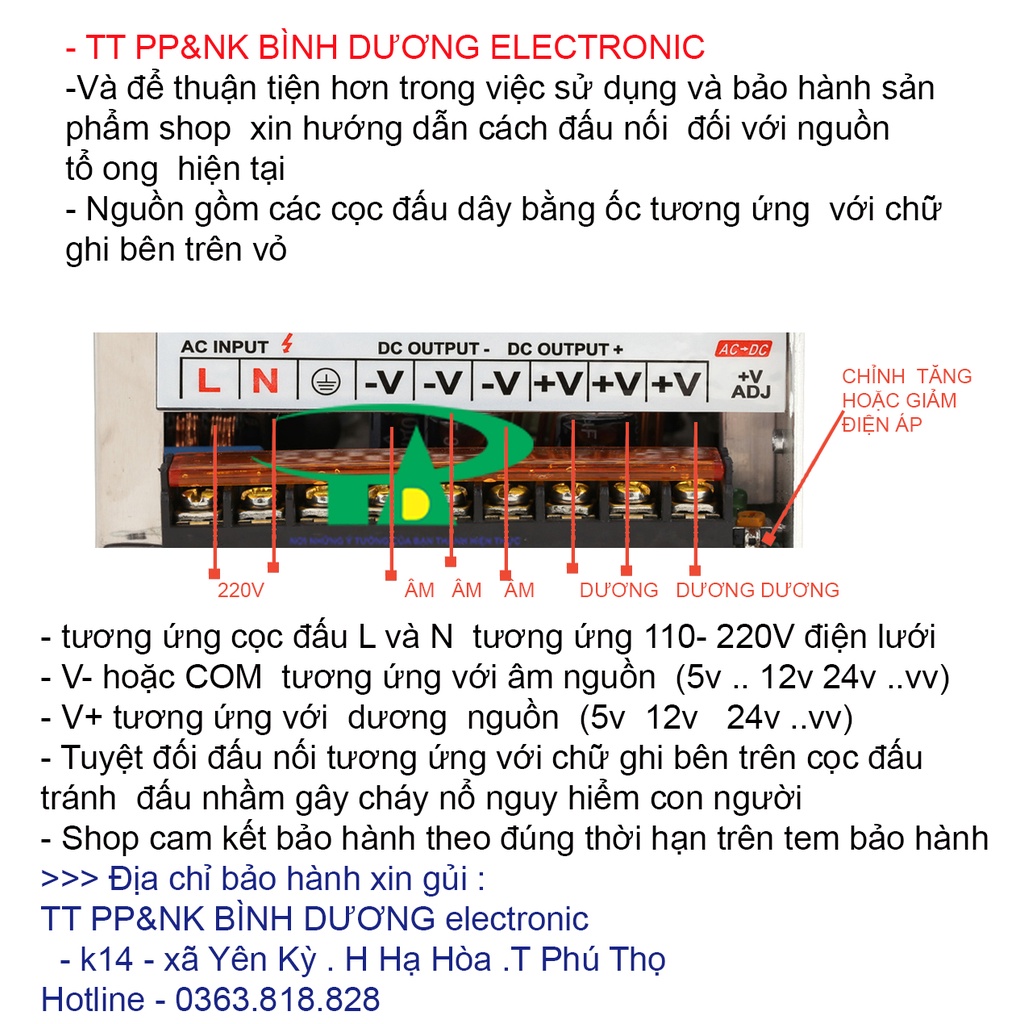 NGUỒN TỔ ONG 12V 40A . 30A . 20A . 15A . 10A 5A THÁO MÁY CN CŨ 95%