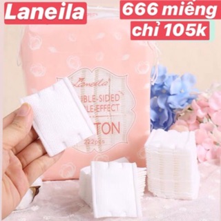 Bông tẩy trang Lameila 666 miếng