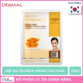 [Cực Hot] Mặt Nạ Dermal Collagen Dưỡng Da Tinh chất Ong Chúa - Hàn Quốc