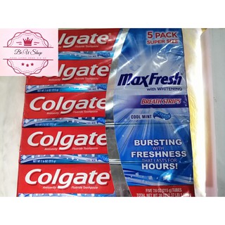 Kem đánh răng Colgate MaxFresh 180g combo 6 hộp