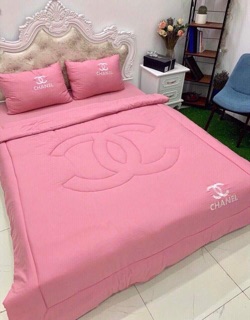 Set chăn ga 5 món cotton đũi( ib chọn mẫu)