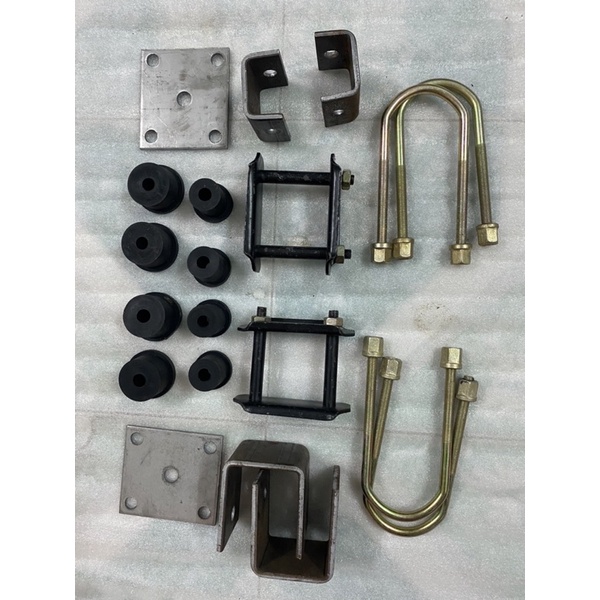 Bộ phụ kiện lắp nhíp đầy đủ.dùng lắp cho các loại nhíp bản 5cm,6cm,7cm,cao su to 4cm,nhỏ 3cm