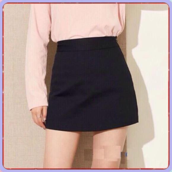 Chân váy công sở Chân váy chữ A chất tuyết Hàn dày dặn, mềm mát dễ kết hợp đồ, lên phom đẹp-( Hàng Cao Cấp ) | BigBuy360 - bigbuy360.vn