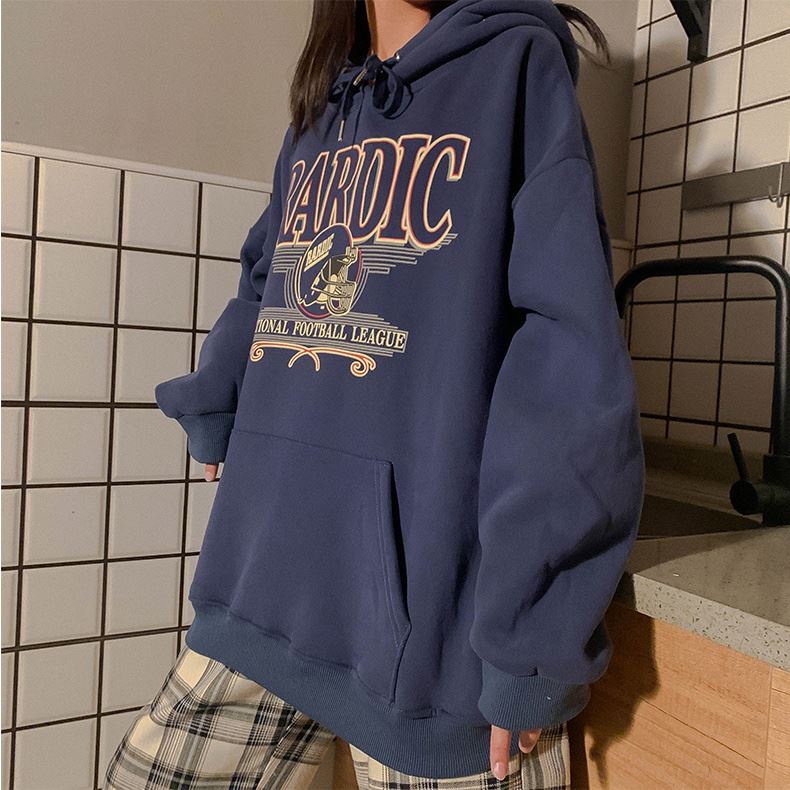 【Keroro】Áo Hodie Nỉ Bông Unisex  Dáng Rộng Phong Cách Ulzzang | BigBuy360 - bigbuy360.vn