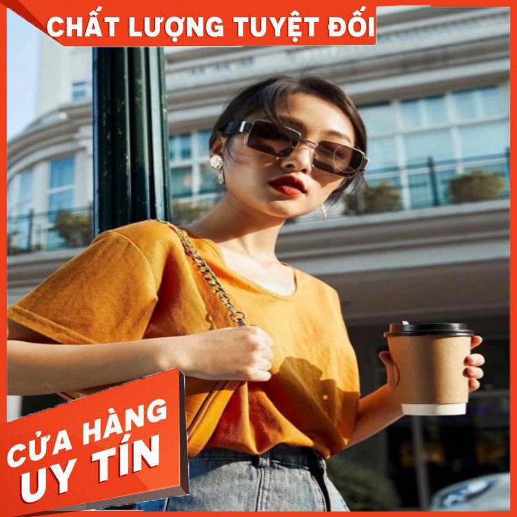 Miễn Phí Ship 30k Kính Mát Gọng Vuông Nhỏ Retro Ulzzang Hiphop Kiểu Đường Phố Thời Trang 2020 Cho Nam Và Nữ Phản Hồi