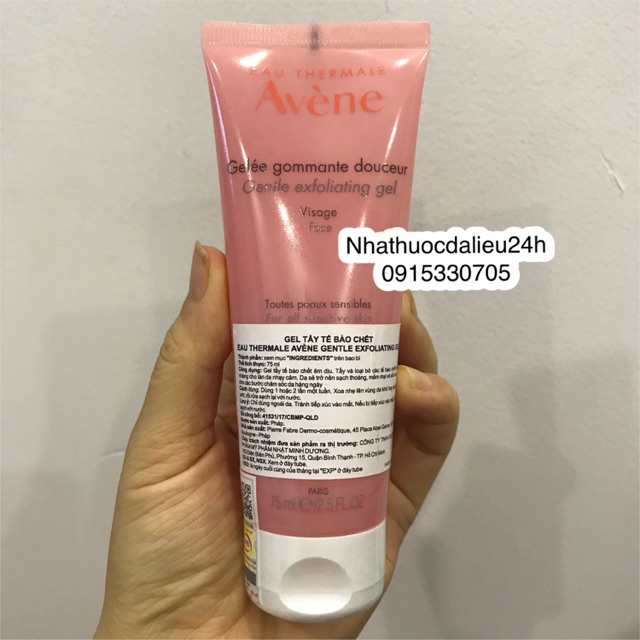 TẨY TẾ BÀO CHẾT Avene Exfoliating dạng Gel 75ml