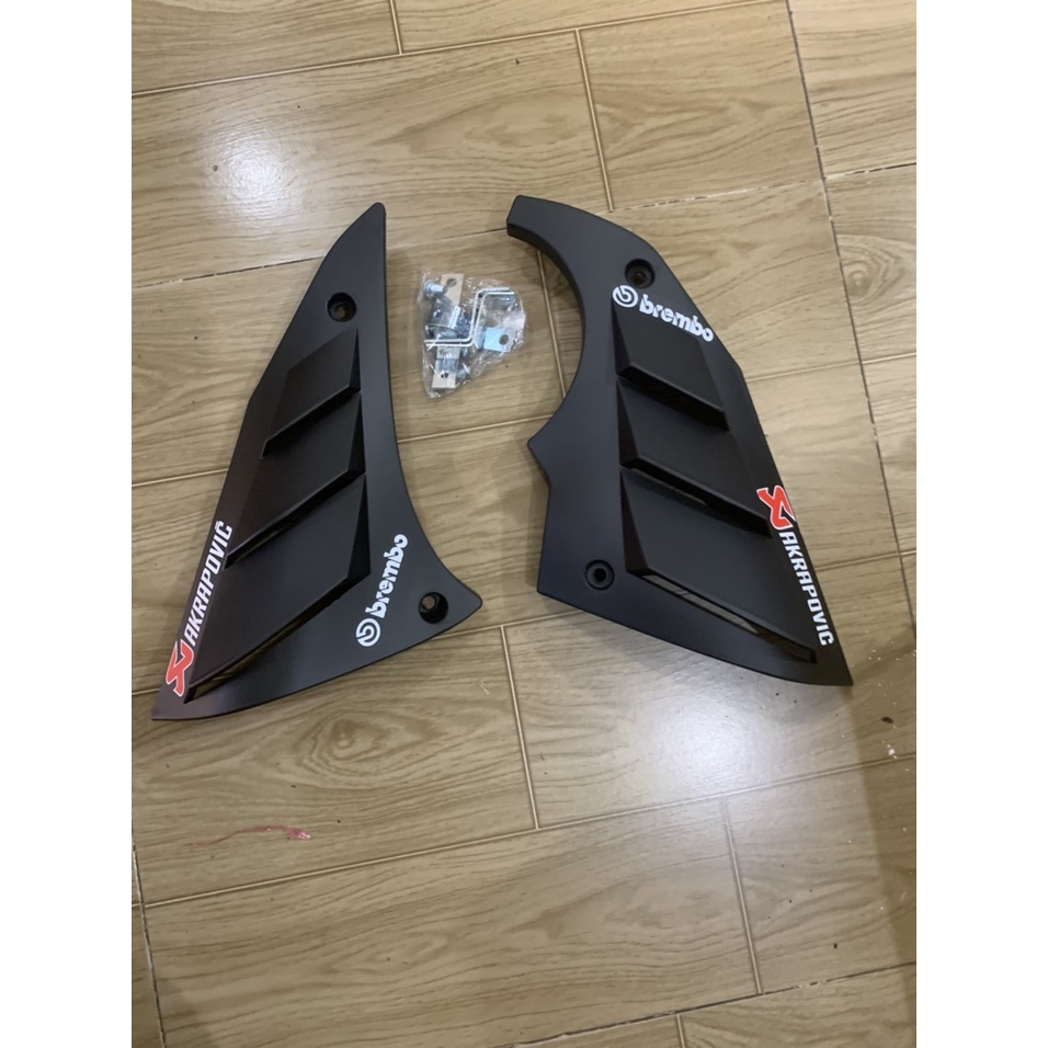 Ốp sườn xe winner v1 kiểu sò màu đen nhám