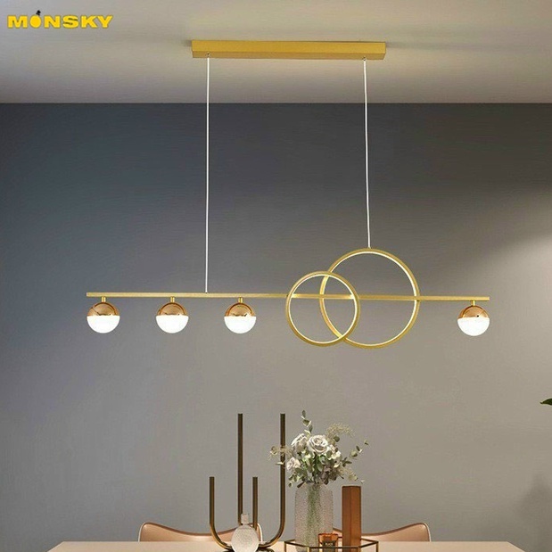 Đèn thả MONSKY LUSAE phong cách sang trọng, tinh tế trang trí nội thất hiện đại