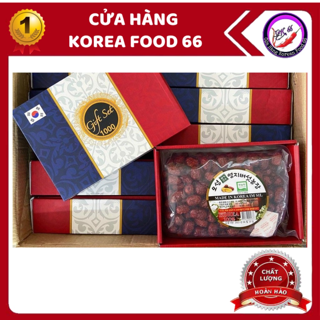 Táo Đỏ Hàn Quốc Chính Hãng Nhập Khẩu Hộp 1kg Chuẩn Loại 1