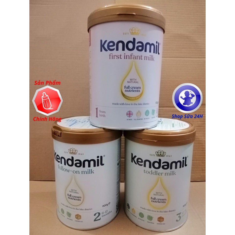 [DATE 2023] Sữa Kendamil Số 3 Lon 900g